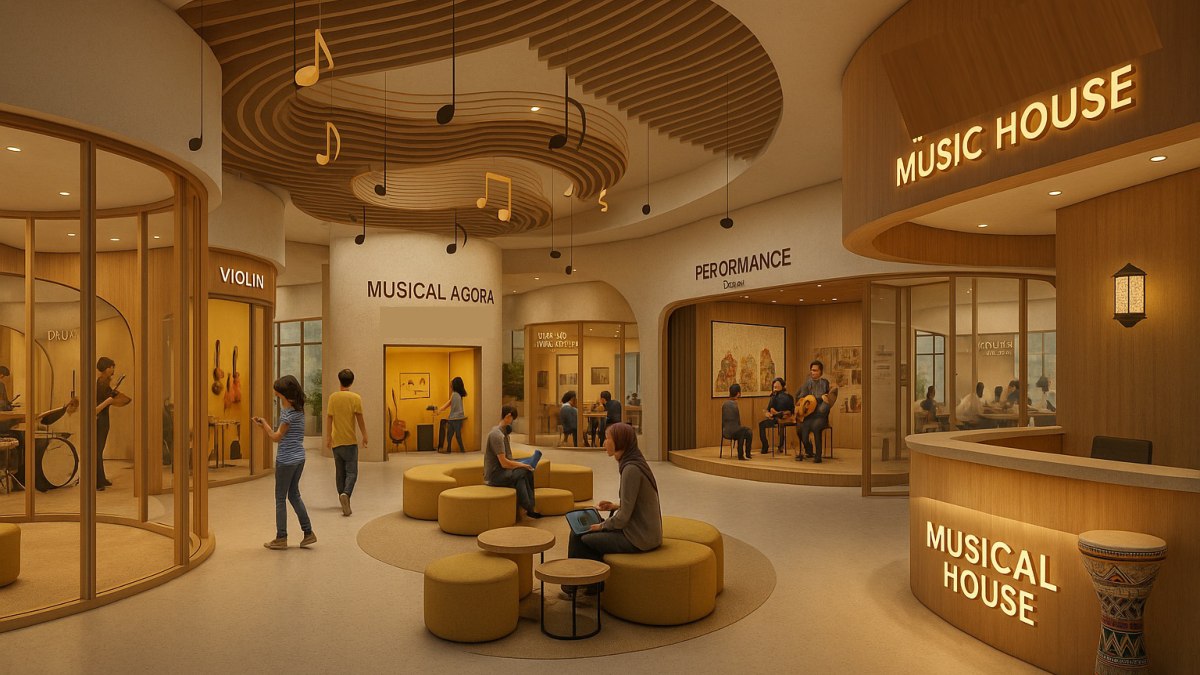 تصميم من ملف بيت الموسيقى · Music House